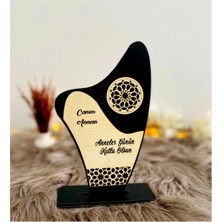 Sinems World Canım Annem Yazılı Ahşap Plaket