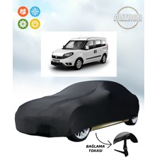 AUTOES Fiat Doblo 2022 Araba Brandası Oto Branda Alttan Bağlantı Tokalı Siyah