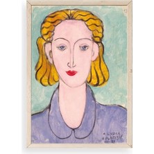 Sinems World Henri Matisse Ahşap Çerçeveli Tablo