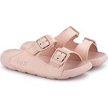 Igor  Çocuk Sandalet Pudra Deri Astar ile Kaymaz ve Suya Dayanıklı Özellikte