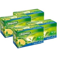 Doğadan Yeşil Çay Nane Limon Karışımı 4 Kutu