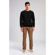 Lee Cooper Pierce Normal Bel Dar Kesim Düz Paça Camel Erkek Pantolon