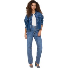 Only Kadın Yüksek Bel Dar Kesim Jeans 15347668