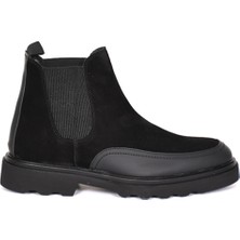 Tuna Hakiki Deri Eva Taban Chelsea Model Erkek Bot - E3974