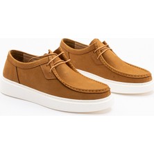 2530 Tütün Nubuk Deri Günlük Erkek Ayakkabı