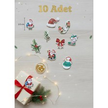 En Özeli Yılbaşı Mini Figür 8  10'lu Paket