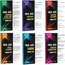 Anla Kazan Yayınları Pegem 2026 Meb-Ags Tüm Dersler Yaprak Test 6 Lı Set