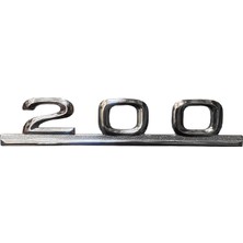Wender Mercedes Bagaj Yazısı -200- [W123]