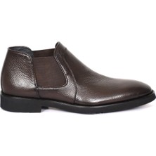 Tuna Hakiki Deri Eva Taban Chelsea Model Erkek Bot - E261