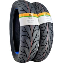 TDT Tyres 130/70-17 ve 110/70-17 Ranger Tl (Tubeless - Dubleks) Motosiklet Lastik Takımı