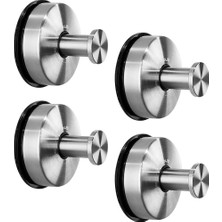 Paslanmaz Çelik Vantuzlu Askı (4 Adet )