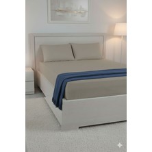 Favora %100 Pamuk Ranforce Premium King Size Lastikli Çarşaf Seti - Vizo