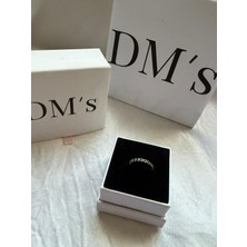 DMs Silver Bağlı Kalpler Gümüş Yüzük