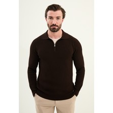 MCR Triko Polo Fermuarlı Yaka