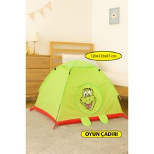 İndirim Sevinci Katlanabilir Çocuk Oyun Çadırı Timsah Desenli