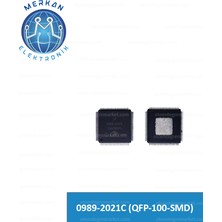 0989-2021C (QFP-100-SMD)  Orijinal Oto Beyin Tamir Entegreleri Merkan Elektronik