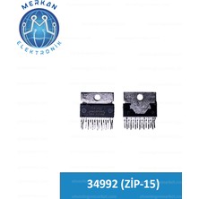 34992 (Zip-15) Orijinal Oto Beyin Tamir Entegreleri Merkan Elektronik