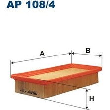 Filtron Fıltron AP108.4 Hava Filtresi Hyundaı Getz 1.3l G4EA 02-05 / 1.4l G4EE Benzinli 06-10 / 1.6l G4ED 02-> 281131C000