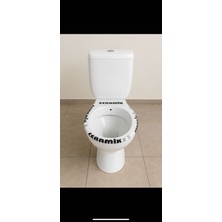 Piyasa Klozet Rezervuar Alttan + Soft Kapak + Iç Takım...