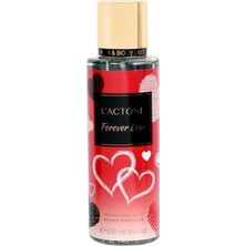 L'actone Forever Love Body Mist & Hair Mist 250 ml / Vücut Spreyi & Saç Spreyi - 1 Adet Oje Hediyeli
