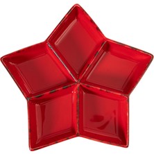 Mudo Home STAR BÖLMELİ SUNUM TABAĞI 27CM