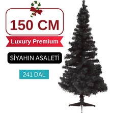 Mistique Home 150 cm Siyah Yılbaşı Ağacı Luxury Premium