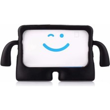 Caseonn Samsung Galaxy Tab A9 Plus / Tab S10 Fe / Tab A11 Plus Kılıf Tutma Kollu Ibuy Silikon Siyah