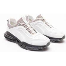 360 Erkek Hakiki Deri Beyaz Spor Ayakkabı