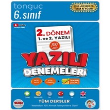 Anla Kazan Yayınları Tonguç 2026 6. Sınıf Yazılı Denemeleri 2. Dönem 1 ve 2. Yazılı