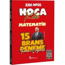 Anla Kazan Yayınları Hocakafası 2026 Kpss Matematik 15 Deneme Çözümlü - Güven Göllüoğlu