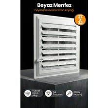 Banyo & Wc Havalandırma Menfezi – Plastik Hava Çıkış Kapağı