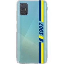 3gen Case Samsung Galaxy A51 Uyumlu Desenli Şeffaf Silikon Kılıf