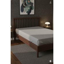 Favora %100 Pamuk Ranforce Premium Tek Kişilik Lastikli Çarşaf - Koyu Gr