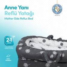 Sevi Bebe Anne Yanı Bebek Reflü Yatağı Gri (4 Adet)