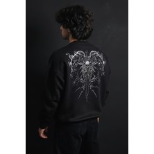 Liber The Gauntlet - %100 Pamuk Premium Siyah Sweatshirt