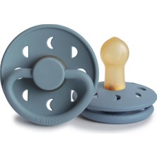 Frigg Moon Kauçuk Emzik - Stone Blue 0-6 Ay