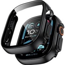 Forzacase Apple Watch Ultra / Ultra 2 49MM ile Uyumlu Önü Kapalı Ekran Korumalı Sert Rubber Kılıf - FC015