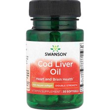 Swanson Morina Karaciğeri Yağı, 30 Yumuşak Kapsül