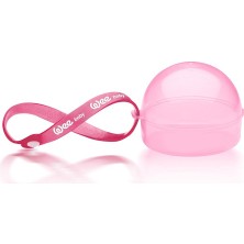 117 Wee Baby Emzik Saklama Kabı Pembe (5 Adet)