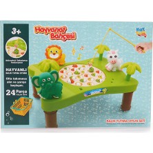 Kayyum Hayvanlar Alemi Mıknatıslı Balık Tutma Oyunu (3 Adet)