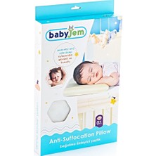 Babyjem Boğulmayı Önleyici Bebek Yastık Ekru (4 Adet)