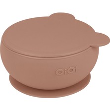 OiOi Kapaklı Kase Woody Brown (5 Adet)