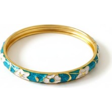 Akfecan Mineli Koyu Mavi Çelik Bileklik [kelepçe]