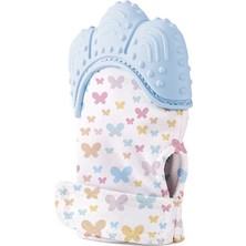 Babyjem Diş Kaşıyıcı Eldiven Mavi (4 Adet)