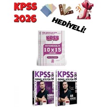 Bi Bigelio Yargı 2026 KPSS Vatandaşlık Soru Bankası + 44 + 10 Deneme 3 lü Se