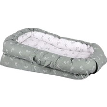 Sevi Bebe Anne Yanı Bebek Reflü Yatağı Yeşil (5 Adet)