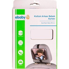 Ebaby Koltuk Arkası Bebek Aynası (2 Adet)