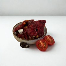 Erzurum Gıda Pazarı Güneşte Kurutulmuş Doğal Domates Kurusu (Yemeklik & Kahvaltılık)
