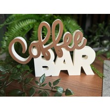 ADA 3D Coffee Bar Dekoratif Biblo - Kahve Köşenize Sıcaklık Katan Samimi Aksesuar