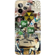TechTree Gm 24 Pro Uyumlu Breaking Bad Kolaj Baskılı Silikon Kılıf